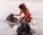 水粉大师Steve Hanks 376-Castles in the Sand, De